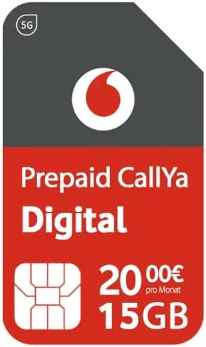 Vodafone Prepaid CallYa Digital