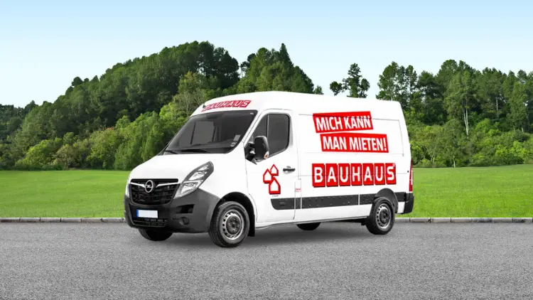 BAUHAUS Transporter mieten Preise und Details