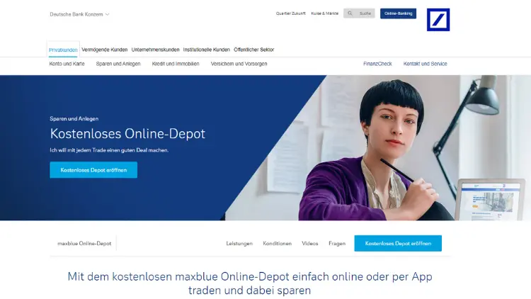 Deutsche Bank Depot ohne Girokonto eröffnen - Geht das