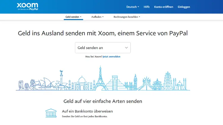 Xoom PayPal Gebühren Deutschland Was Sie wissen müssen