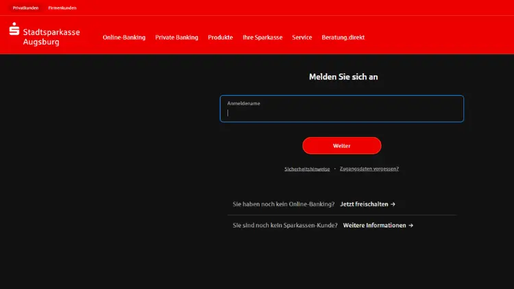 Stadtsparkasse Augsburg sska Online-Banking - so geht’s