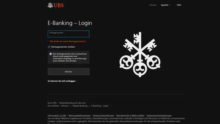 UBS Online-Banking