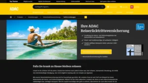 ADAC Reiserücktrittsversicherung - Schutz für Reisende