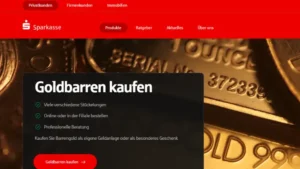 Goldbarren bei der Sparkasse kaufen _ welche gibt es