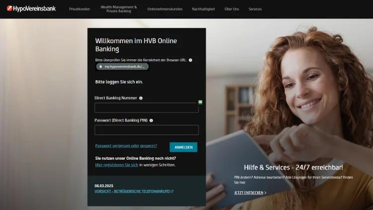 HypoVereinsbank - UniCredit Online-Banking Login - so geht’s