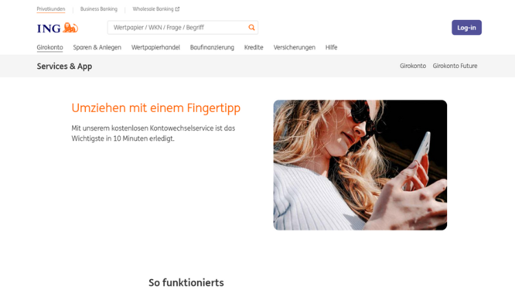 ING DiBa Kontowechselservice – So wechseln Sie Ihr Konto