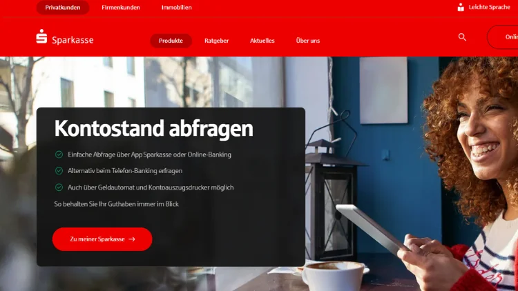 Kontostand online bei der Sparkasse abfragen – so geht’s!