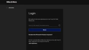 Miles & More Kreditkarte Login – Online-Zugang & Services