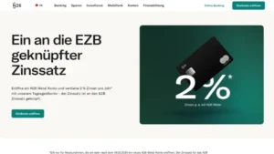 N26 Tagesgeldkonto Flexibles Tagesgeld mit Top-Zinsen