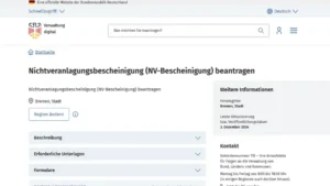 NV-Bescheinigung Anspruch – Wer bekommt sie