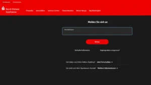 Nord-Ostsee Sparkasse nospa Online Banking Login