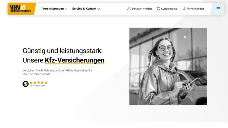 VHV Kfz-Versicherung – Leistungen, Tarife und Vorteile