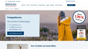 1822direkt Festgeld – Zinsen, Konditionen & Vergleich