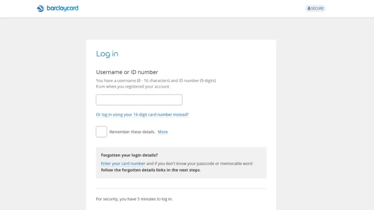 Barclaycard Login – Mein Konto Einloggen