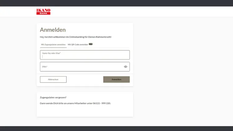 Ikano Bank Login – Rahmenkredit Online-Banking einloggen