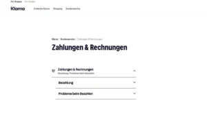 Klarna Zahlungen & Rechnungen einsehen und Probleme lösen
