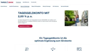 TARGOBANK Tagesgeld – Zinsen, Konditionen und Vergleich